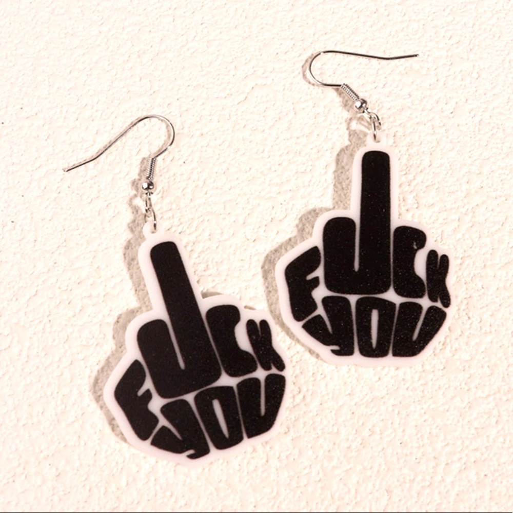 Novelty Drop Earrings NWT